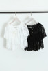 Lace Tiered Crop Top