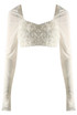 Textured Tassel Crop Top 