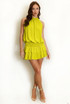 Halter Neck Cheese Cloth Playsuit 