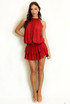 Halter Neck Cheese Cloth Playsuit 