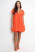 Basic V Neck Smock Dress