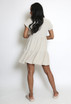 Basic V Neck Smock Dress