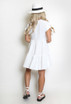 Basic V Neck Smock Dress