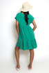 Basic V Neck Smock Dress