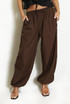 Drawstring Cuff Trousers 