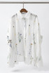 Oversized Embroidered Blouse