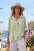 Oversized Embroidered Blouse