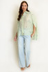 Oversized Embroidered Blouse