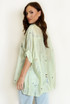 Oversized Embroidered Blouse