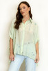 Oversized Embroidered Blouse
