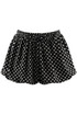 Polka Dot Bubble Hem Shorts 