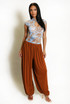Pleated Balloon Trousers