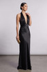 Halterneck Plunging Maxi