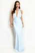 Halterneck Plunging Maxi
