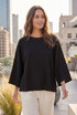 Crepe Textured Top
