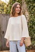 Crepe Textured Top