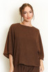 Crepe Textured Top
