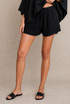 Crepe Textured Shorts