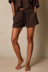 Crepe Textured Shorts