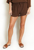 Crepe Textured Shorts