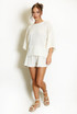 Crepe Textured Top and Shorts Set