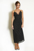 Polka Dots Lace Trim Maxi Dress