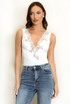 Satin Lace Bodysuit
