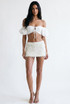 Keyhole Bardot Crop Top