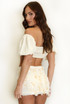 Keyhole Bardot Crop Top