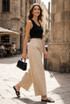 Casual Wide Leg Trousers