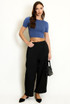 Casual Wide Leg Trousers