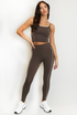Gym Vest And Legging Set With Piping - New Ratio