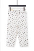 Polka Dots Cropped Capri Jeans 