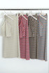 Stripes Halterneck Top and Skirt Set