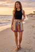 Striped Paper Bag Shorts(PRE ORDER)