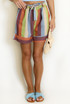 Striped Paper Bag Shorts(PRE ORDER)