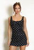 Ruched Polka Dots Cropped Top(PRE ORDER)