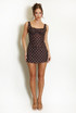 Polka Dots Mini Skirt with Belt(PRE ORDER)