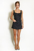 Polka Dots Mini Skirt with Belt(PRE ORDER)