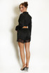 Satin Lace Trim Shorts