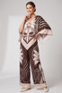 Floral Print Tunic and Trouser Set