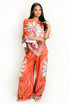 Floral Print Tunic and Trouser Set