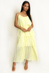 Tiered Cami Maxi Dress