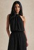 Bubble Hem Halter Top