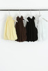 Balloon Hem Halterneck Blouse