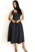 Polka Dot Skater Dress