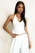 Cowl Halterneck Top