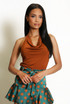 Cowl Halterneck Top