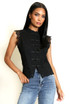 Lace Mandarin Waistcoat