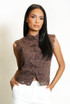 Lace Mandarin Waistcoat